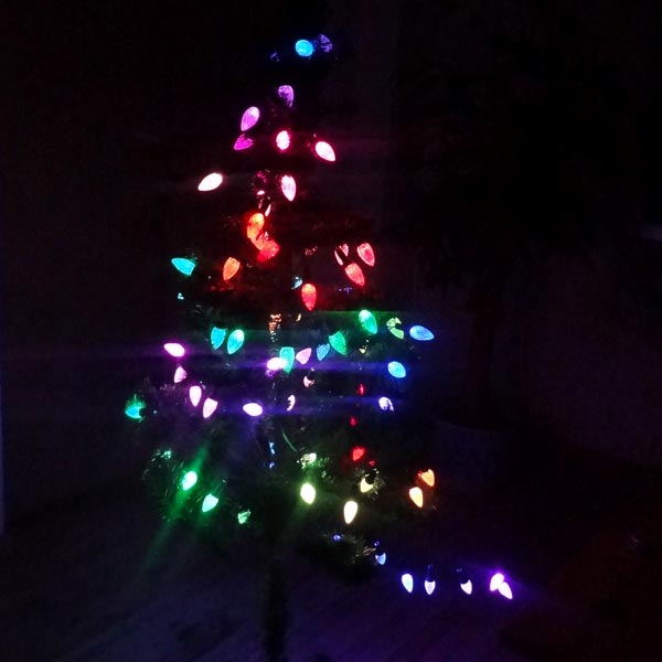 christmas string tree